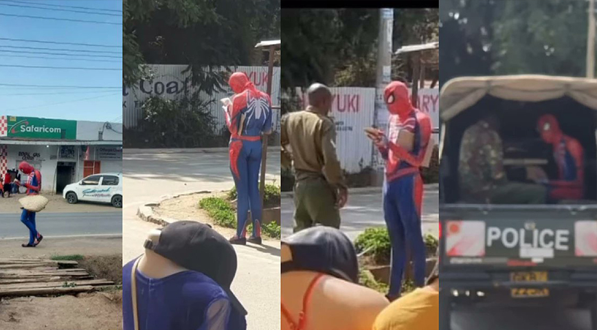 The Story Behind Why Police Arrested The Nanyuki 'Spider-Man'